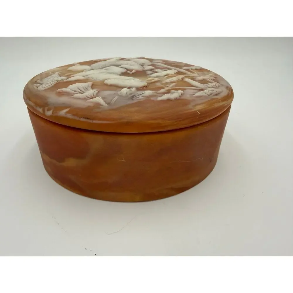 1960's Soapstone Trinket Dish
